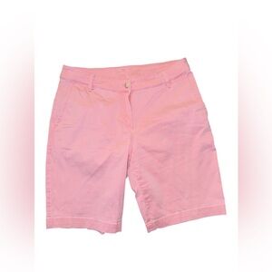 💎💎Tommy Bahama Pink Bermuda Shorts Stretchy Mid-Thigh